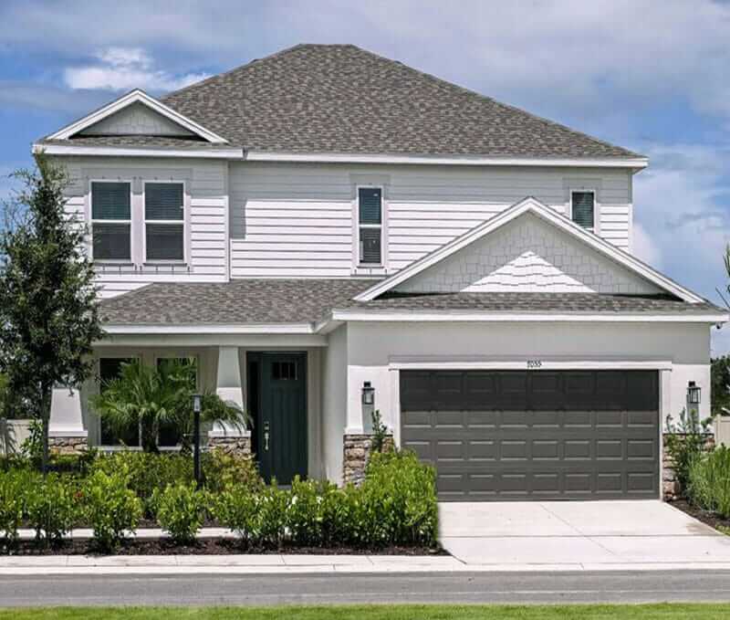 Taylor Morrison Tiburon Bahama model Home in Center Lake Ranch