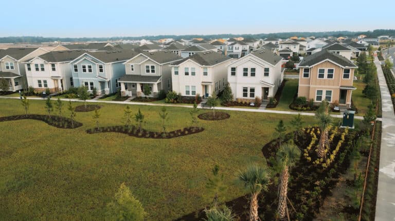 New homes for sale in the Center Lake Ranch Neighborhood