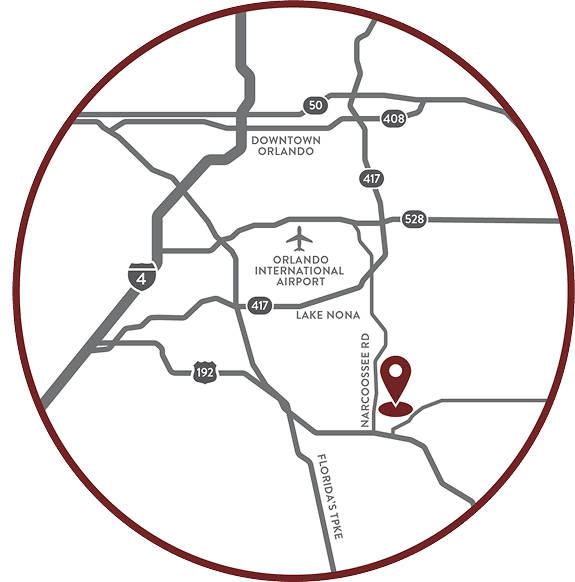Center Lake Ranch Proximity Map